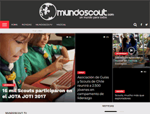 Tablet Screenshot of mundoscout.com